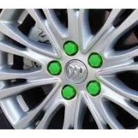 Ornament capacele silicon pentru prezoane 20 bucati/set 17" verde