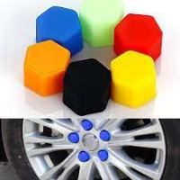 Ornament capacele silicon pentru prezoane 20 bucati/set 19" albastru