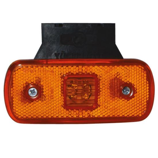 Lampa gabarit 120x50, bec, galbena, cu suport, 12-24V, YP-61 Yuce