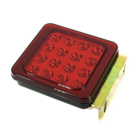 Lampa spate 115x140, 1 functie, ceata, LED, lumina rosie, SD6001-1