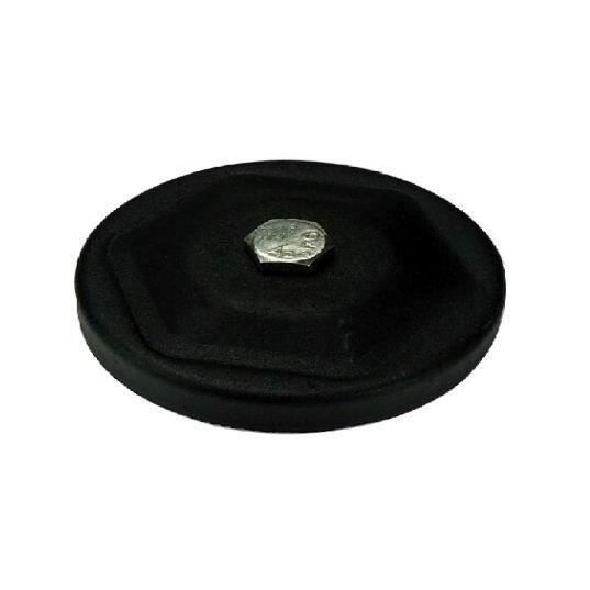 Suport magnetic pentru proiector, fi 6.5cm, filet M8, cu garnitura de cauciuc, NTXC
