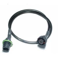 Cablu cu fisa si priza AMP 7pini, 1m, 7x0.75mm, negru, WTY FisaAMP7+PrizaAMP7