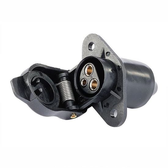 Priza 3 pini mama, 2 puncte fixare, 86530 Carmotion