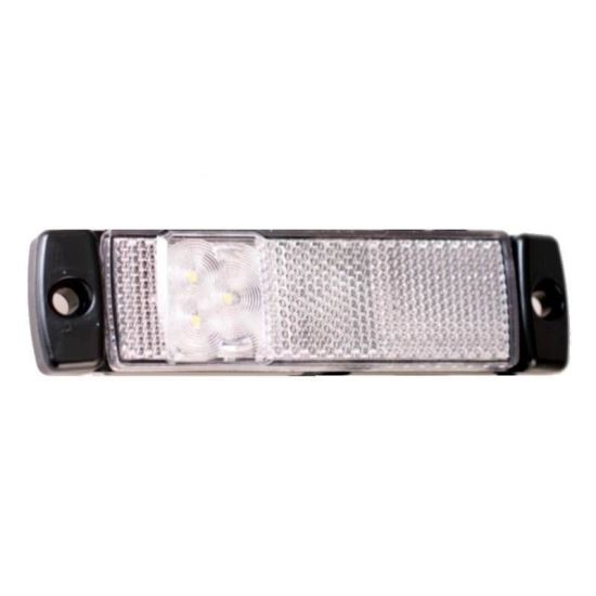 Lampa gabarit 100x32, LED alba, cu suport cu urechi, 12V, H5 339-12A