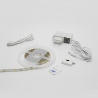 Banda LED 2m, iluminare ambientala mobilier, cu comanda prin senzor de proximitate, 55854 Phenom