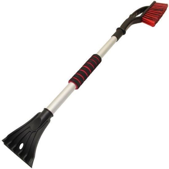Razuitor gheata cu perie 87-116cm telescopic Amax 0503