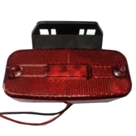 Lampa gabarit 110x50, rosie, cu suport, Iveco, 12-24V New01R