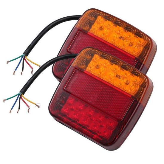 Lampa spate 110x105, 5 functii, iluminare numar, LED, stanga/dreapta H5-363PC