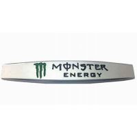 Ornament emblema metalica, adeziva, MONSTER Energy