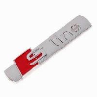 Ornament emblema metalica, adeziva, S-Line