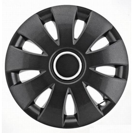 Capace roti 16" Jestic Aura grafit cu inel
