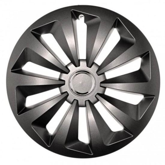Capace roti 16" Jestic Fox grafit cu inel