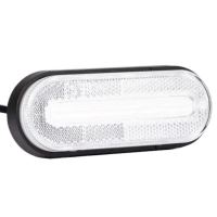 Lampa gabarit 124x51, LED, alba, 12-36V, FT-070-B Fristom