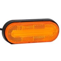 Lampa gabarit 124x51, LED, galbena, 12-36V, FT-070-Z Fristom