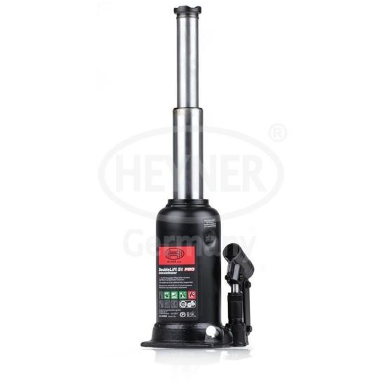 Cric hidraulic piston dublu 5T, DoubleLift PRO Crom Heyner 346.05