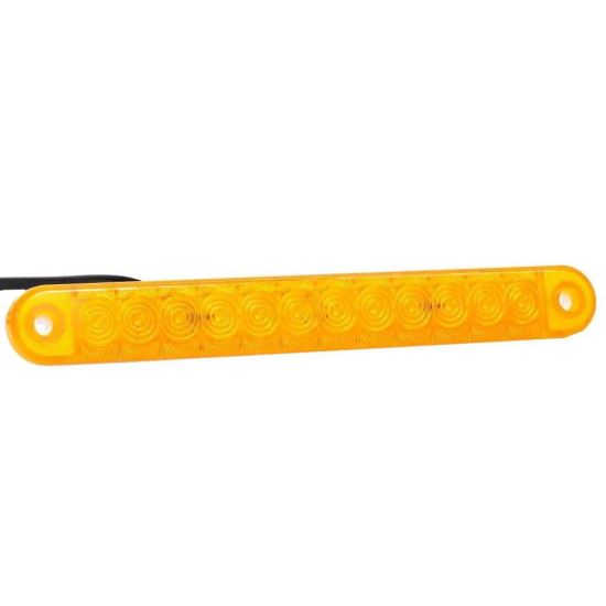 Lampa gabarit 225x28, LED, galbena, autoadeziva, 12-36V, FT-195Z Fristom