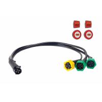 Mufe conector lampa 5 pini, cablu 1 fisa si 3 prize XXI 2 BAJ-005-005 Fristom