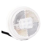Lampa gabarit fi80, LED, alba, 12-30V, FT-060 B Fristom