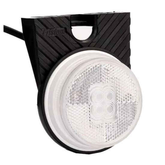 Lampa gabarit fi80, LED, alba, dreapta, 12-30V, FT-060 P B+K Fristom