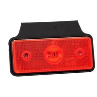 Lampa gabarit 110x45, LED, rosie, cu suport, 12-36V, MD-013 C+K Fristom 