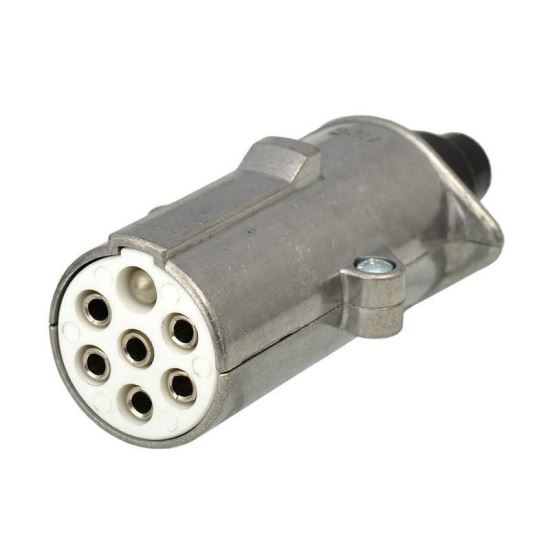 Fisa 7 pini 24V, metal, tip S (nul plin) E1267-A