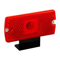 Lampa gabarit 100x47, bec, rosie, cu suport, 12-24V, LT170 00SM1 Promot