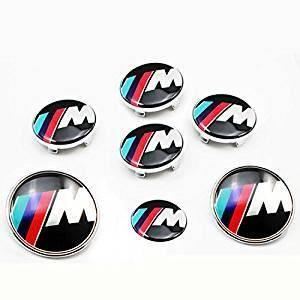 Set embleme metalice BMW Mpower///M