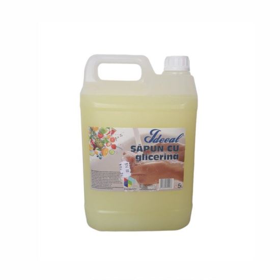 Sapun lichid crema parfumat 5kg, Ideeal