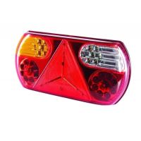 Lampa spate 296x142, 5 functii, cu mers inapoi, LED, cu triunghi, stanga L1826 TruckLed