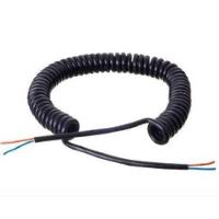 Cablu electric spiralat 2 fire 2x0.75mm2, 4m Horpol