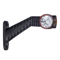 Lampa gabarit cu brat oblic 45°, 175mm, LED, stanga, LD2175 Horpol