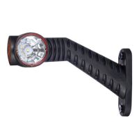 Lampa gabarit cu brat oblic 45°, 175mm, LED, dreapta, LD2174 Horpol