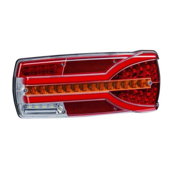 Lampa spate 305x132, 7 functii, semnalizare dinamica, color, dreapta, Carmen LZD2401 Horpol