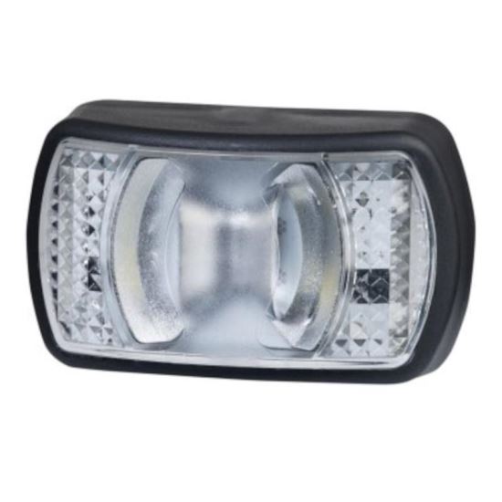 Lampa gabarit 71x42, LED, alba LD2227 Horpol