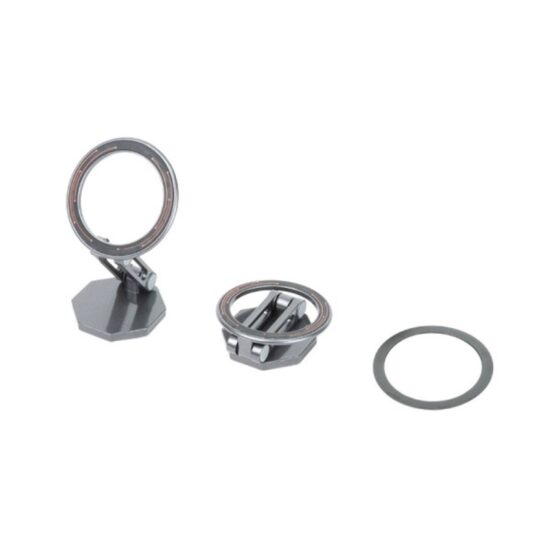 Suport telefon, pliabil si magnetic, bază rotativă 360°, prindere pe bord, Automax 6056