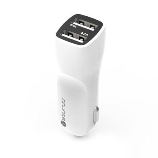 Incarcator auto 2xUSB fara fir 12/24V (1A,2A) 3348 Automax