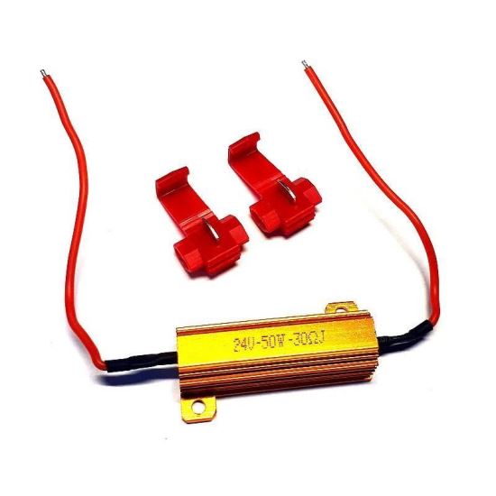 Anulator eroare LED-uri, rezistenta 24V 50W 30 Ohm Ka E1369
