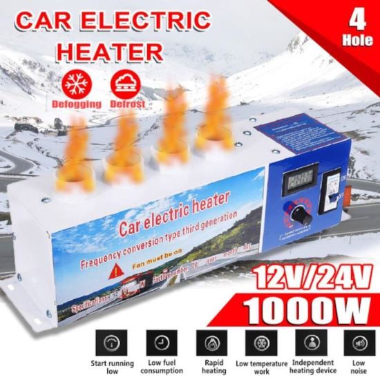 Aeroterma auto electrica, 12V, 1000W, 6011-800