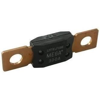 Sigurante MEGA (cu urechi) 300A/32V, 68x16x10mm, surub M8, Littelfuse 298300