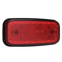 Lampa gabarit 125x60, LED, rosie, FT-075C Fristom