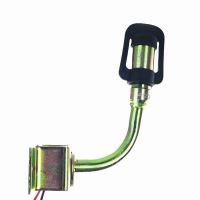 Suport prindere girofar tip L, cu prindere omega, pentru  girofar cu priza DIN 12/24V, TT.F.008