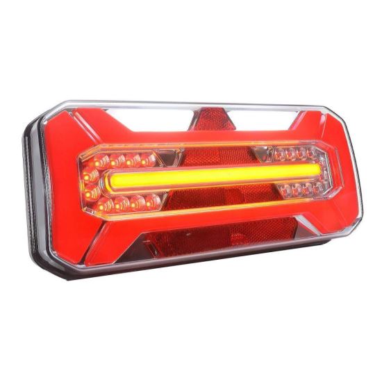 Lampa spate 305x132, 5 functii, cablu 2 m, LED, dreapta, W184 1268 P Was