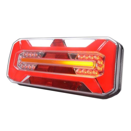 Lampa spate 305x132, 6 functii, semnalizare dinamica, stanga, X W184 1278 DD L Was