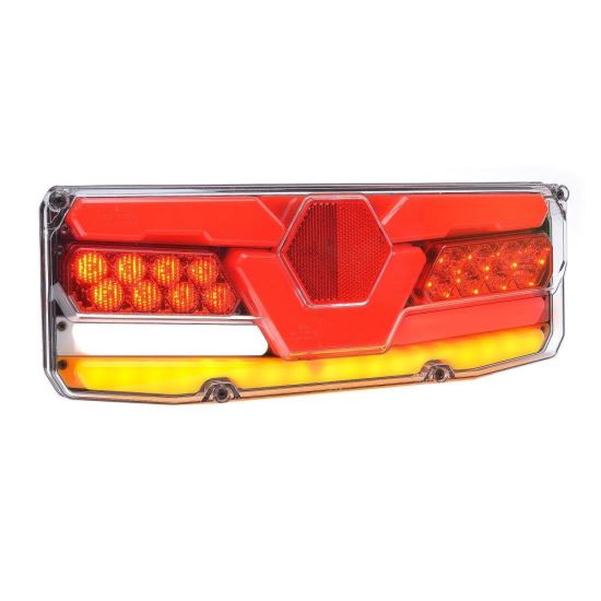 Lampa spate 350x131, 6 functii, LED, dreapta, W171 P 1193 Was