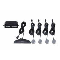 Senzori parcare cu afisaj cu LED si semnalizare acustica, 4 senzori albi, 9560 Automax