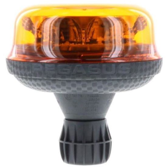 Girofar 12/24V, h131, 8 LED-uri, prindere pe tija flexi, Pegasus 8092/a/F Sacex