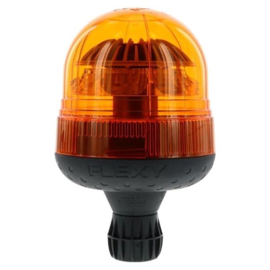 Girofar 12/24, h200, 8 LED-uri, prindere pe tija flexi, Vega 8093/a/F SACEX