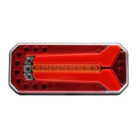 Lampa spate 236x104, 6 functii, pozitie, frana, semnalizare, ceata si mers inapoi, catadioptru,  W150 1111 L/P Was