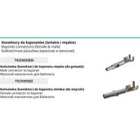 Papuc electric baioneta tata pentru Mufa Bayonet TkonekBM Horpol