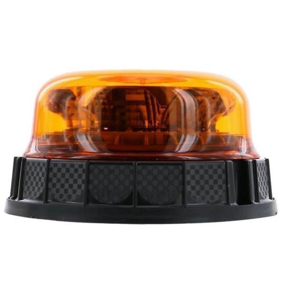 Girofar 12/24V, h74, 8 LED-uri, cu prindere in 3 suruburi, Pegasus 8092/A/P Sacex